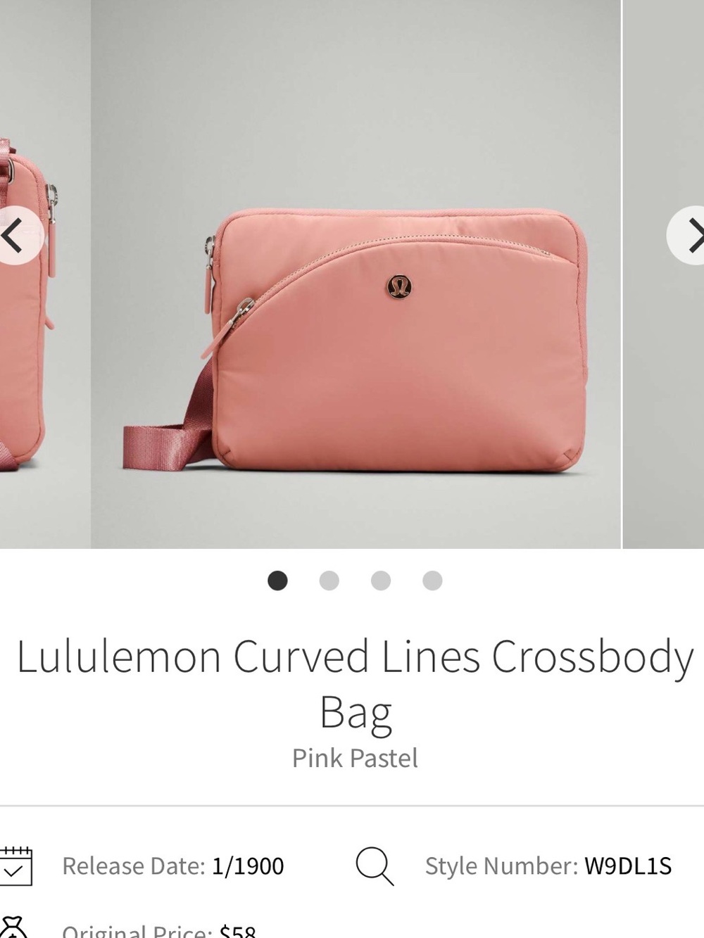 lululemon athletica Pink Crossbody Bag - Picture 7 of 7
